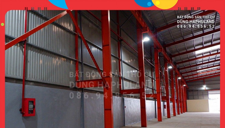 Q12. 1700m2 NHÀ XƯỞNG đường xe Container, gần Quốc Lộ 1A (Xa Lộ Đại Hàn).